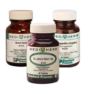 Ashwagandha Complex, Kava Forte, St. Johns Wort Bundle