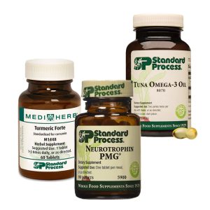 Tuna Omega-3 Oil, Nerotrophin PMG, Turmeric Forte Bundle